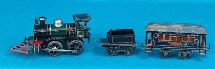Antique Carl Bub Train Set