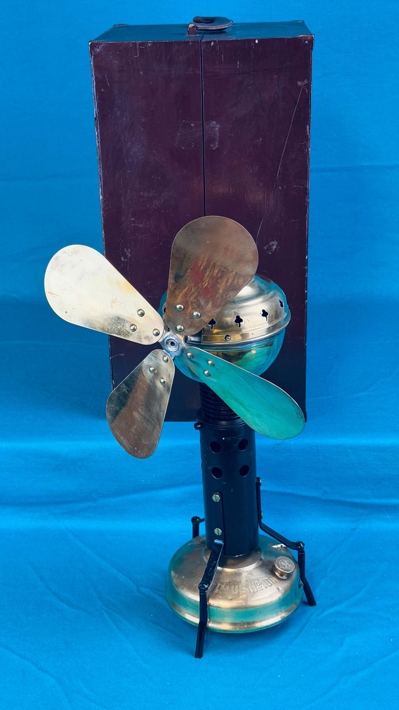 Antique Optimus No 100 Hot Air Fan (1 of 10)