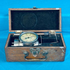 Antique Boxed Columbia Tachometer