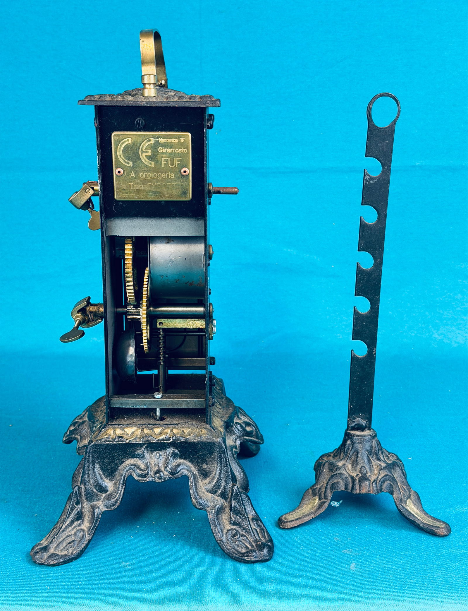 Rotating Clock Work French Spit Jack (1 of 7)