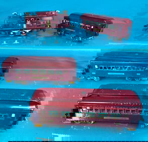 Lionel No 380 Locomotive w 2 No 319 & 322 Cars