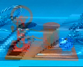 1992 Model Topsy Turvy Engine Made By James McKee