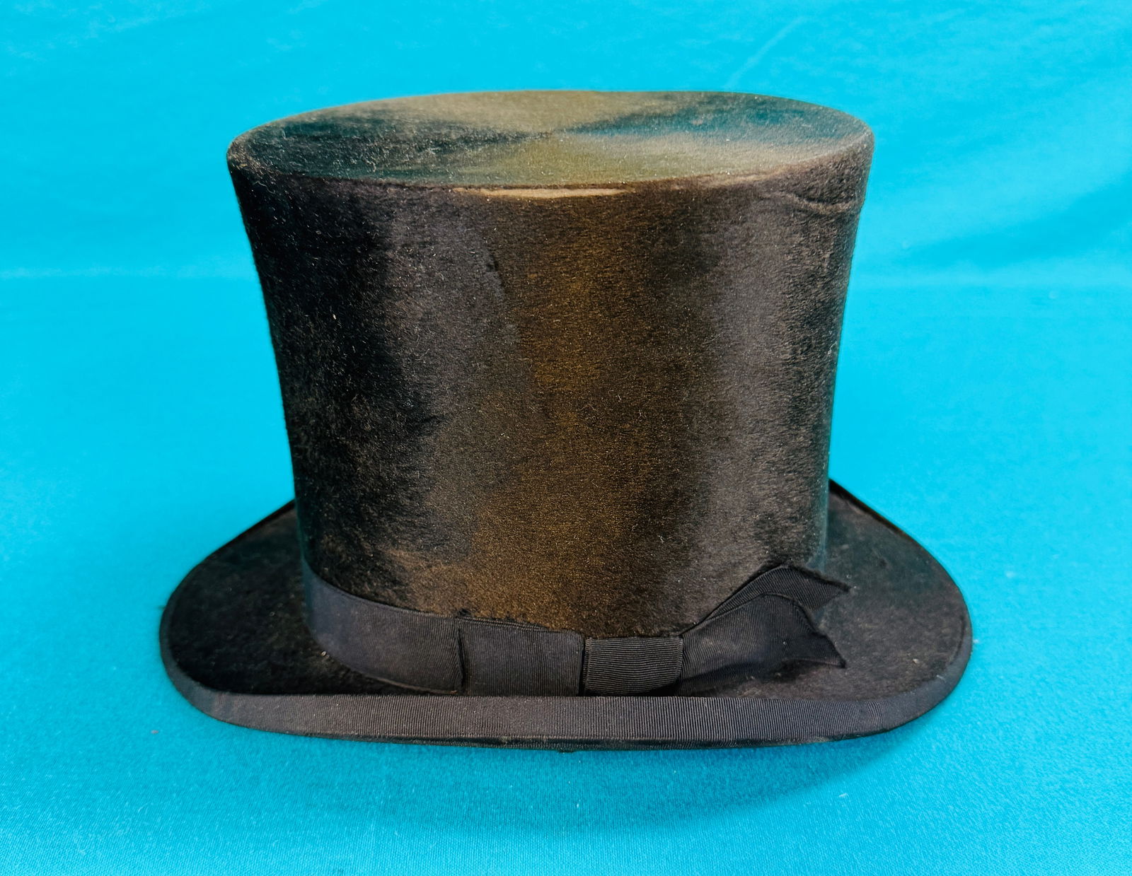 Antique Dunlap & Co Beaver Top Hat (1 of 7)