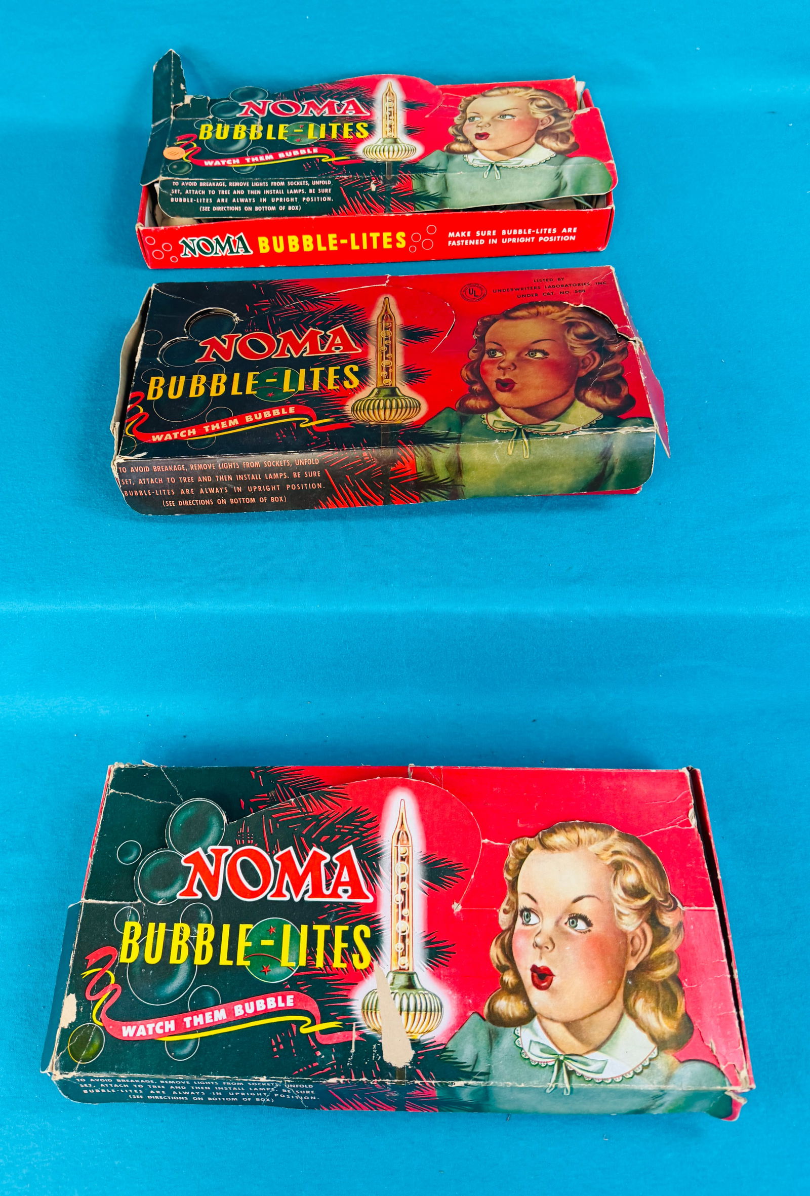 Lot 3 Boxed Sets Noma Bubble Lights (1 of 7)