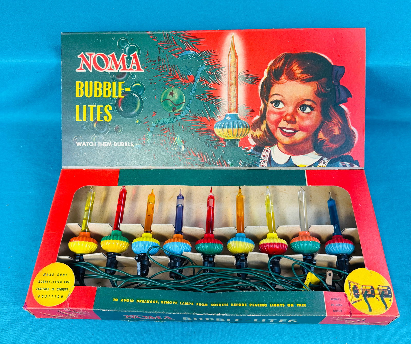 Boxed Set Noma Christmas Bubble Lites (1 of 3)