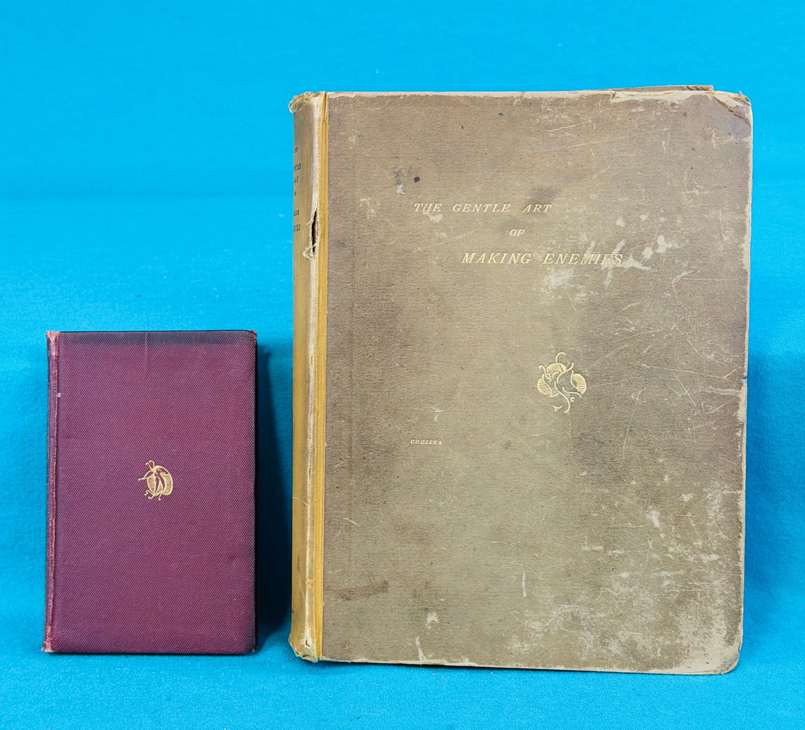 1890 The Gentle Art Of Making Enemies By James McNeill Whistler: Book titled The Gentle Art Of Making Enemies by James McNeill Whistler which was published in 1890 by William Heinemann in London. This is numbered 31 of a total edition of 250 and is the large paper
