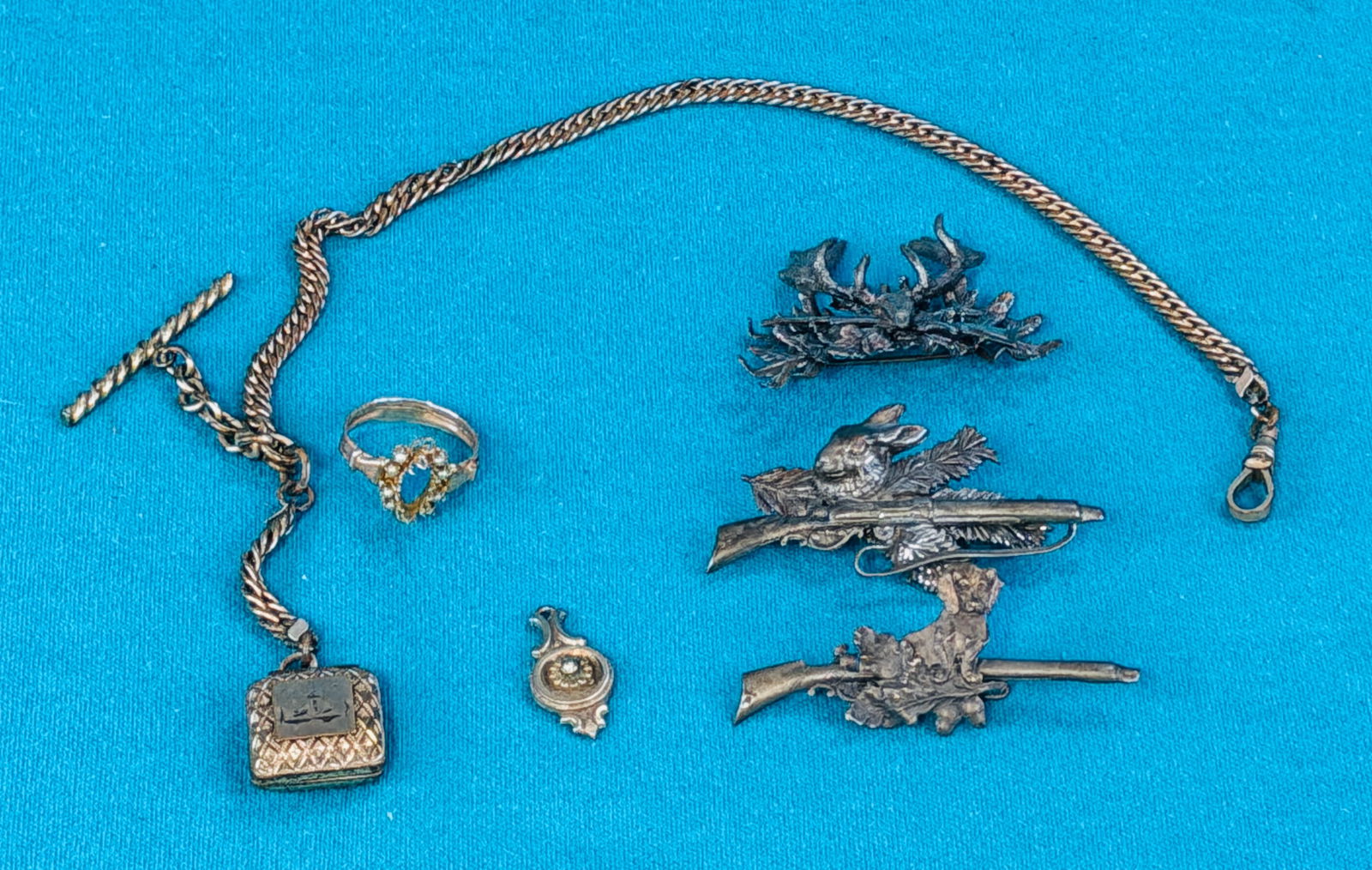 Lot Antique Jewelry & Pins (1 of 7)