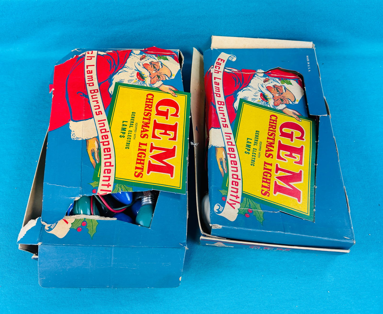 Lot 2 Boxed Sets GEM Christmas Lights (1 of 3)