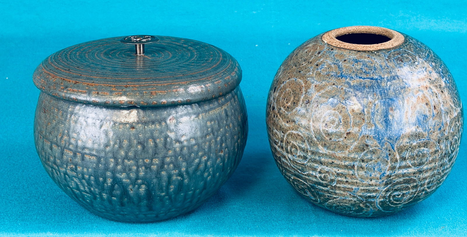 Lot 2 Art Pottery Items Incl Patricia Ann Probst (1 of 5)