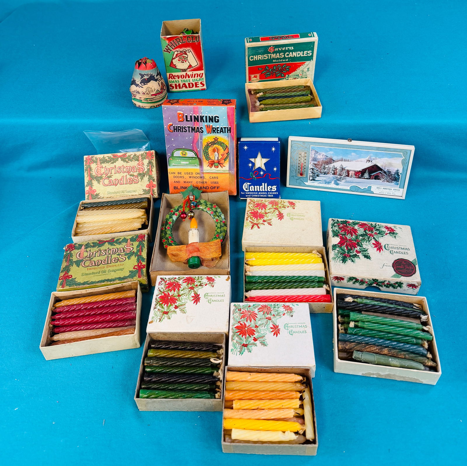 Lot Miscellaneous Vintage Christmas Items (1 of 2)