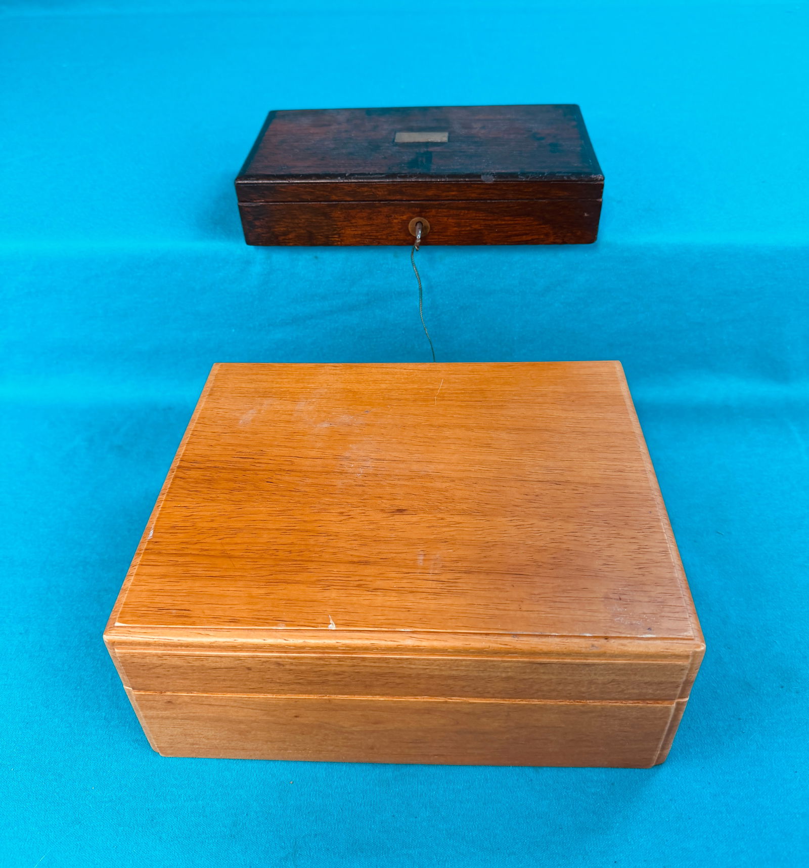 Lot 2 Boxes Including A Humidor (1 of 7)