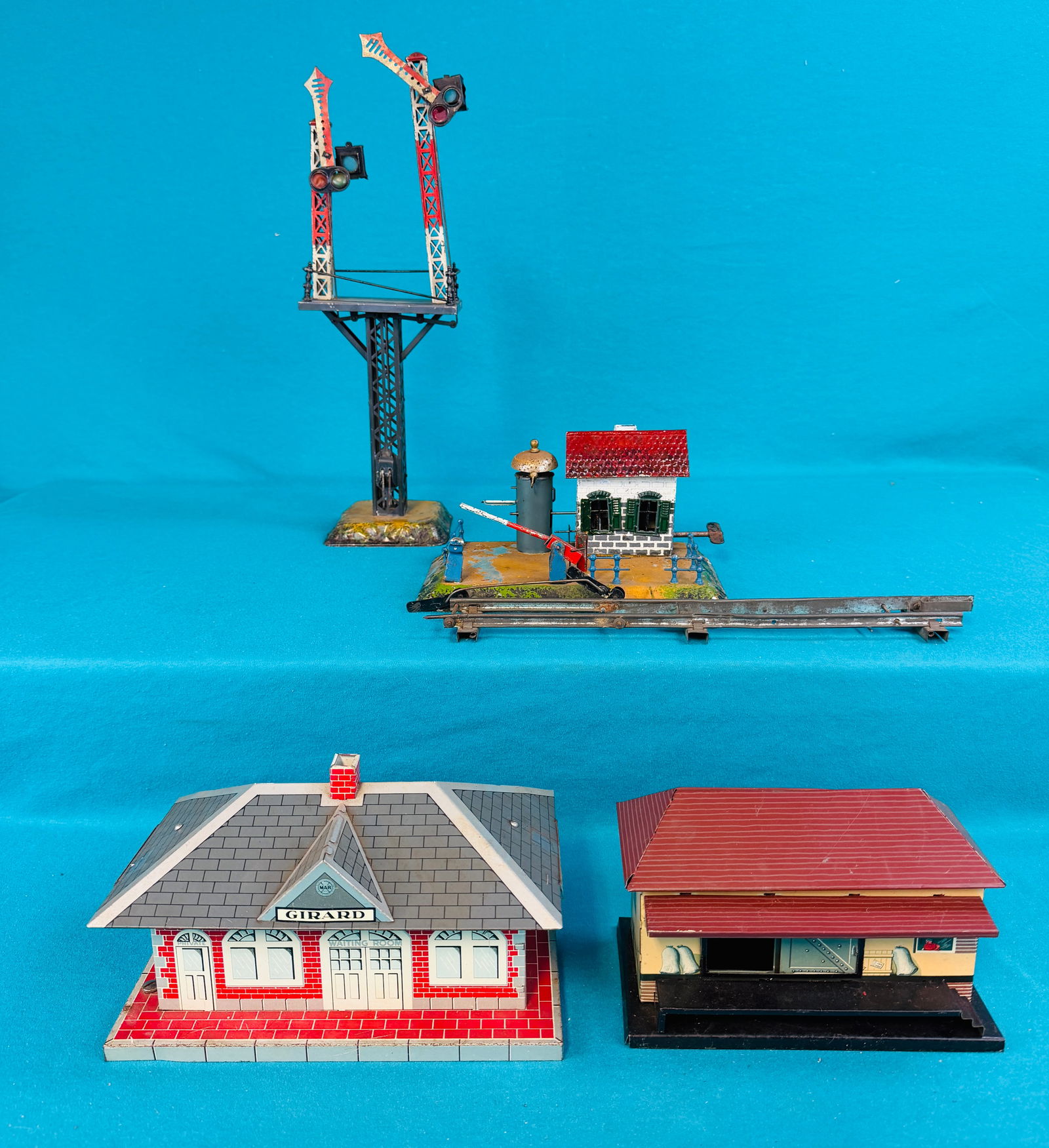 Lot Train Accessories Including Early German (1 of 8)