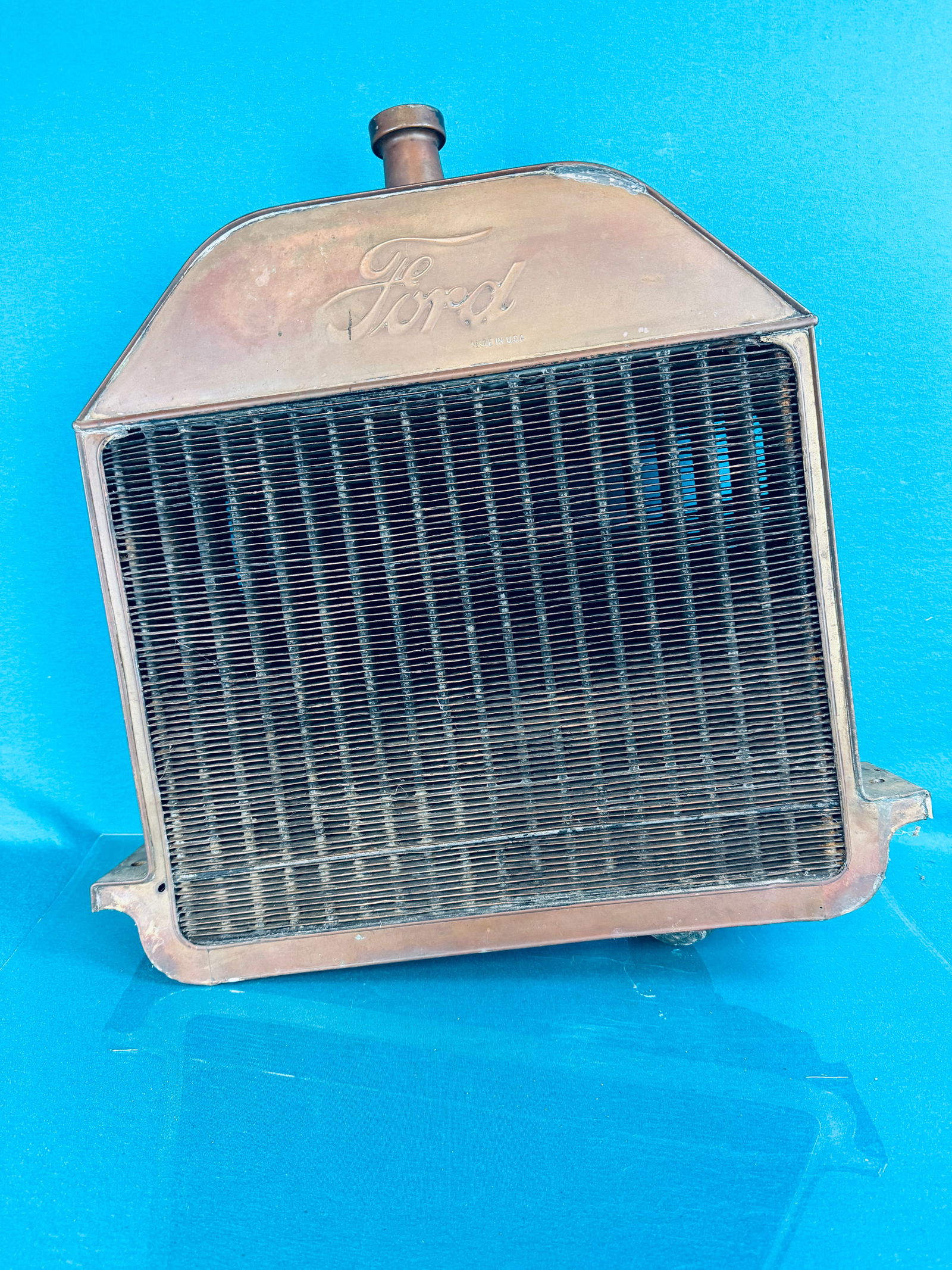 Original Model T Ford Brass Radiator (1 of 5)