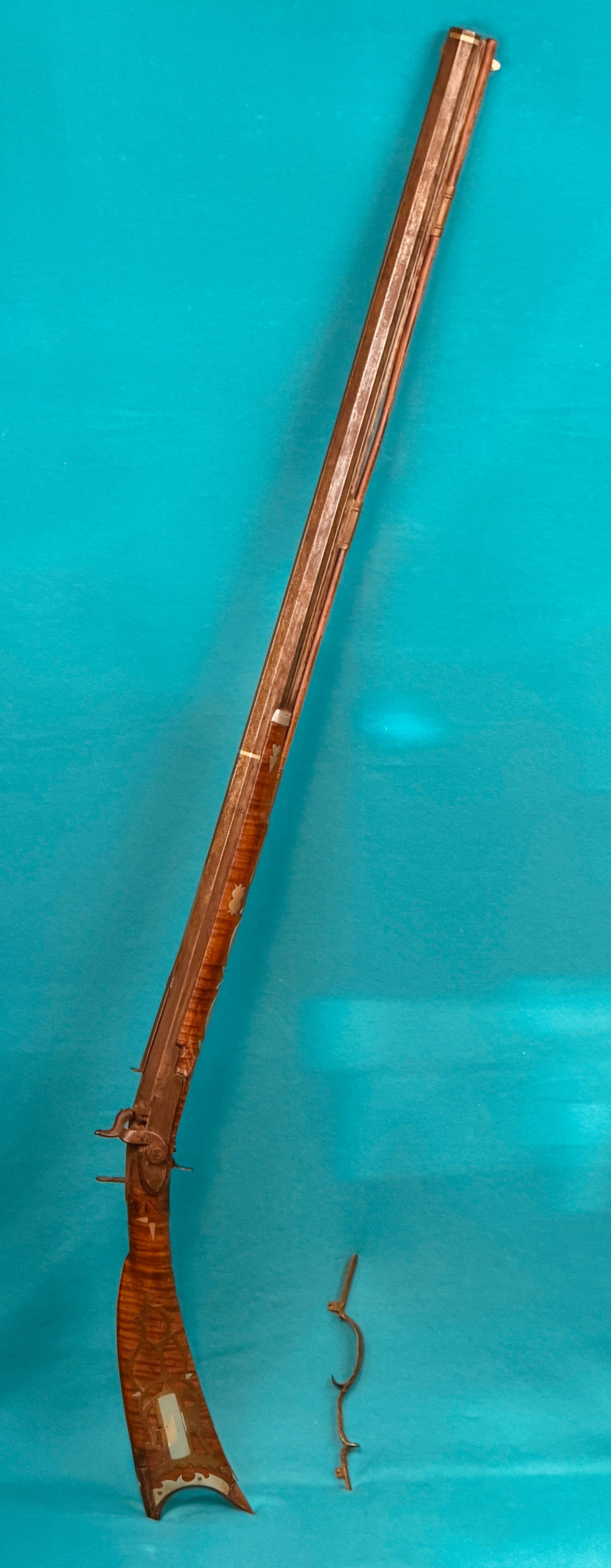 1840's Moore & Baker KY Style Percussion Rifle (1 of 19)