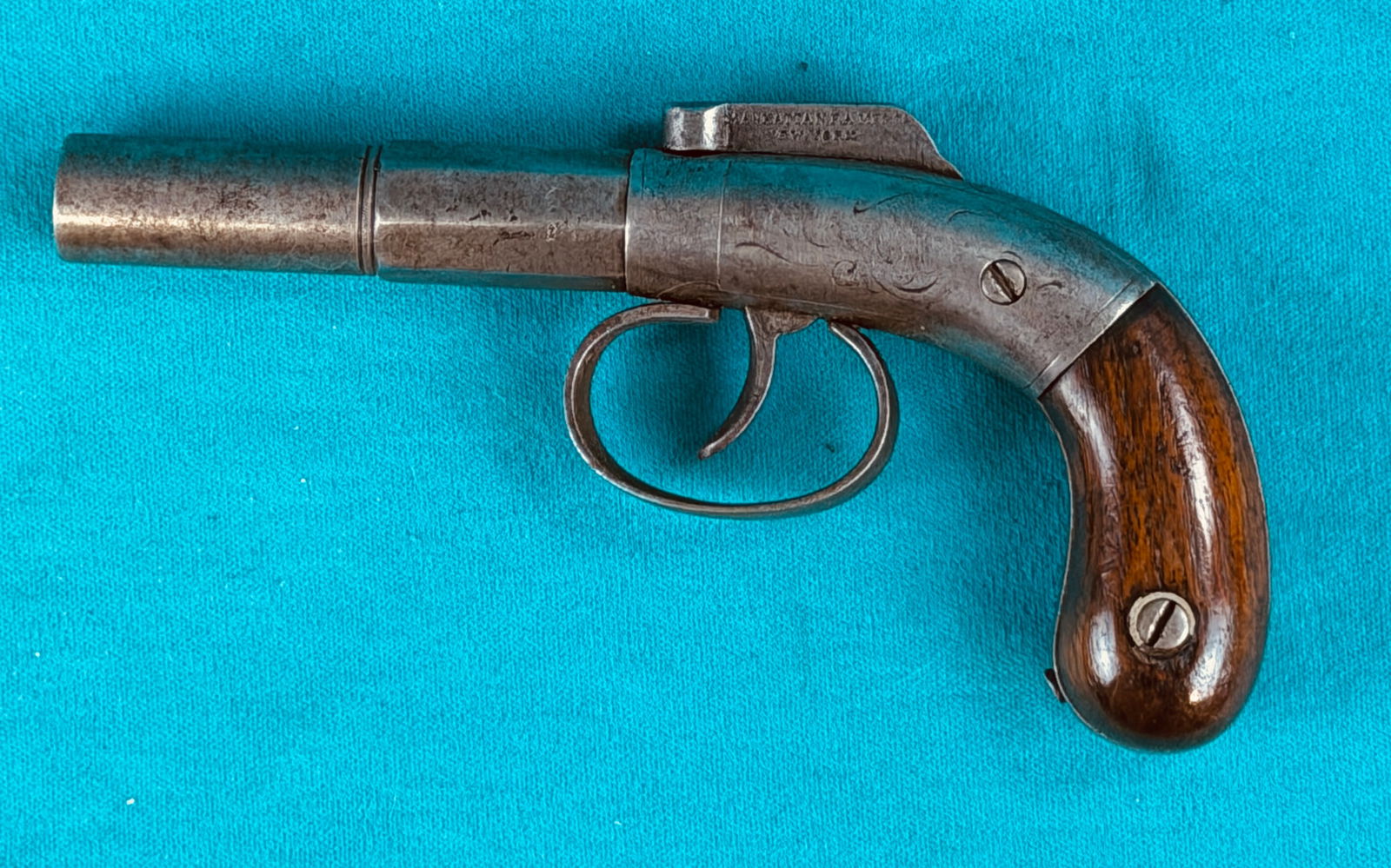Antique Manhattan Firearms Company Pistol (1 of 7)