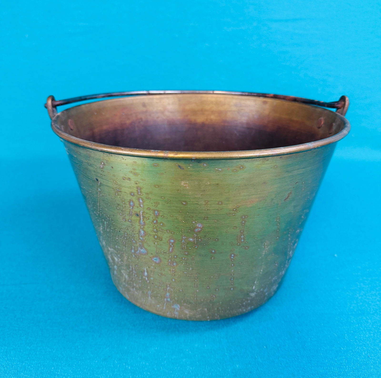 19th C Spun Brass Kettle (1 of 5)