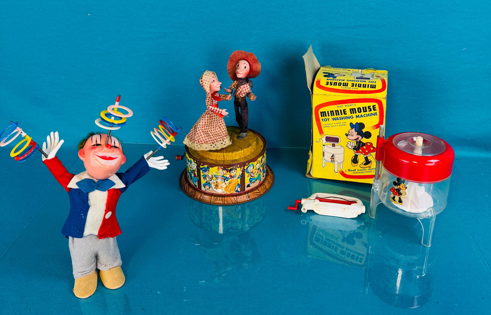 Lot of 3 Vintage Toys w/ Mattel SQ Dancing Twins (1 of 5)