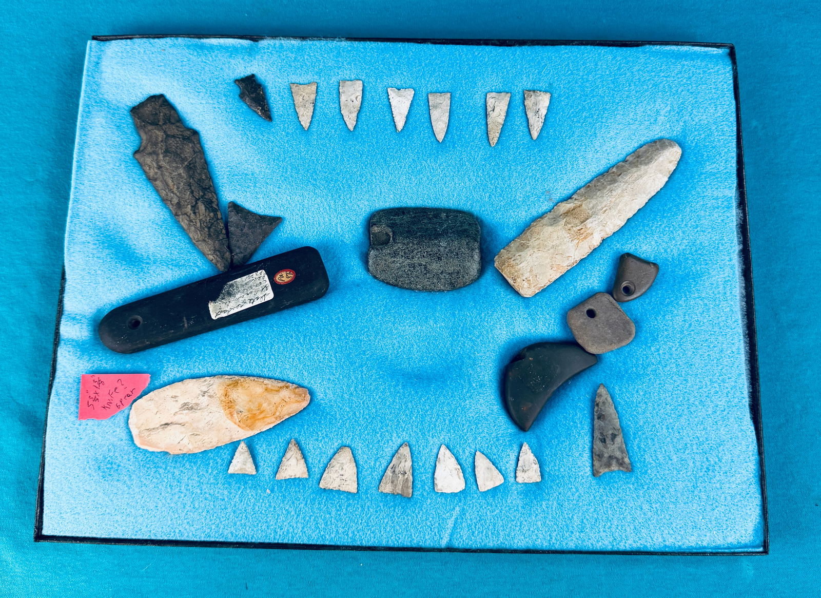 Native American Artifacts: Banner Stones-Points (1 of 6)