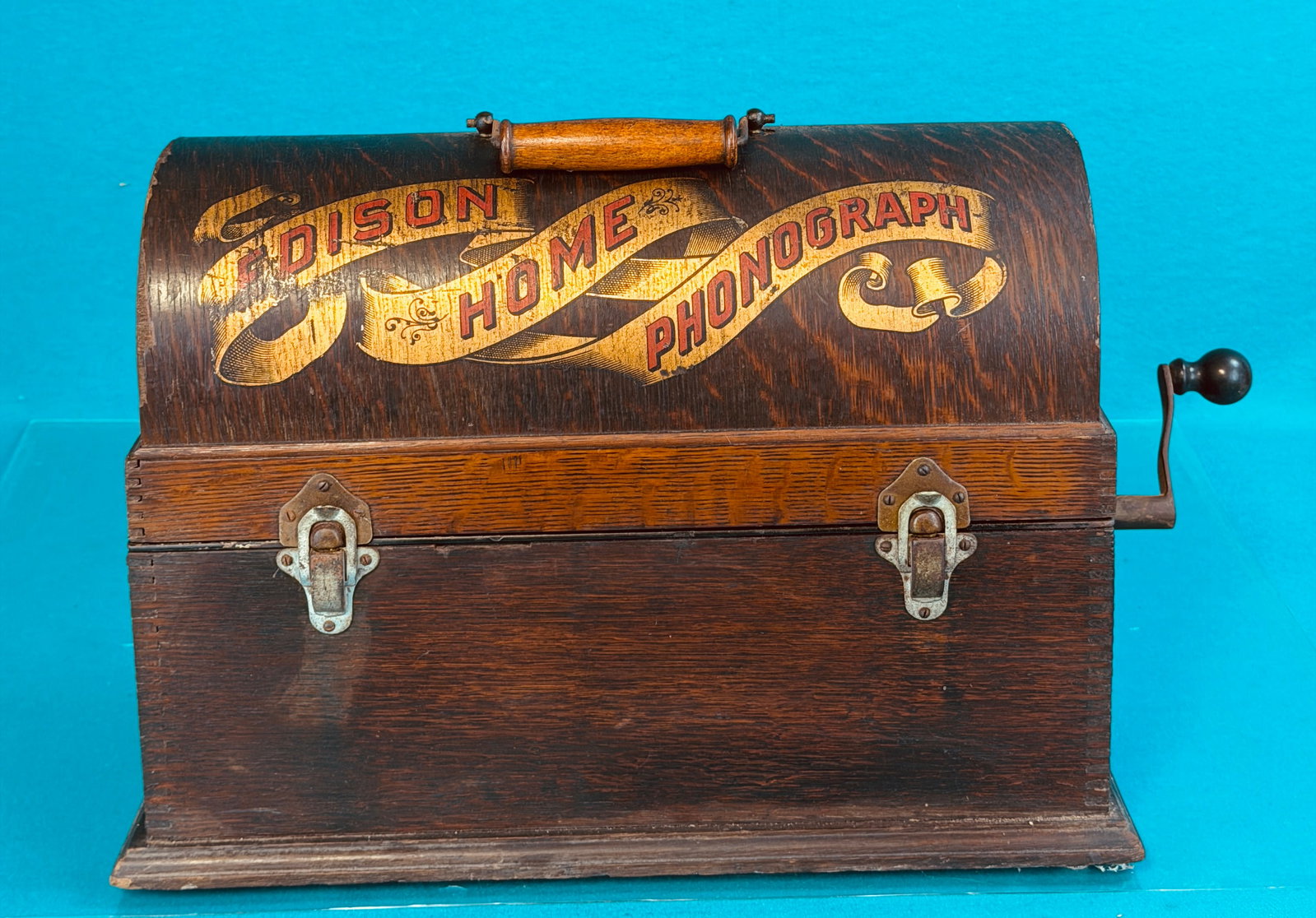 Edison Standard Suitcase Cylinder Phonograph (1 of 10)