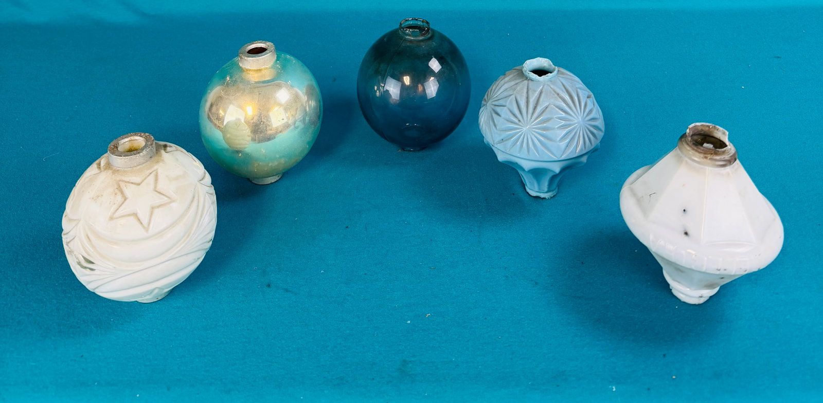 Lot 5 Antique Lightning Rod Balls (1 of 6)