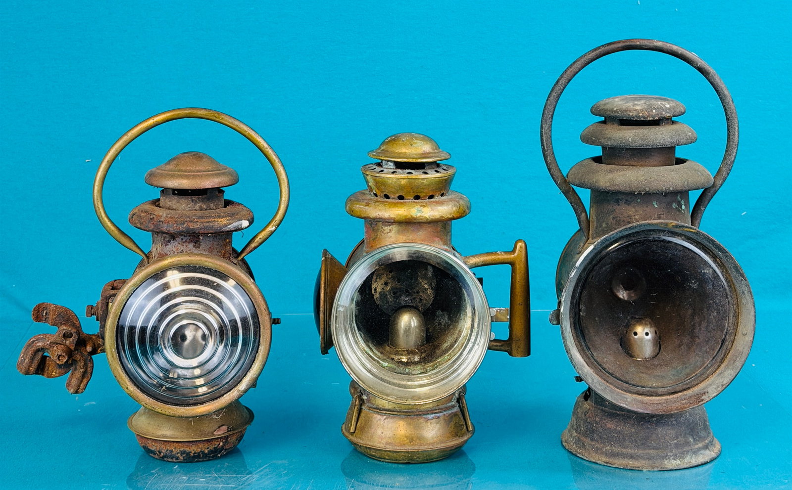 Lot 3 Antique Automobile Lamps (1 of 5)