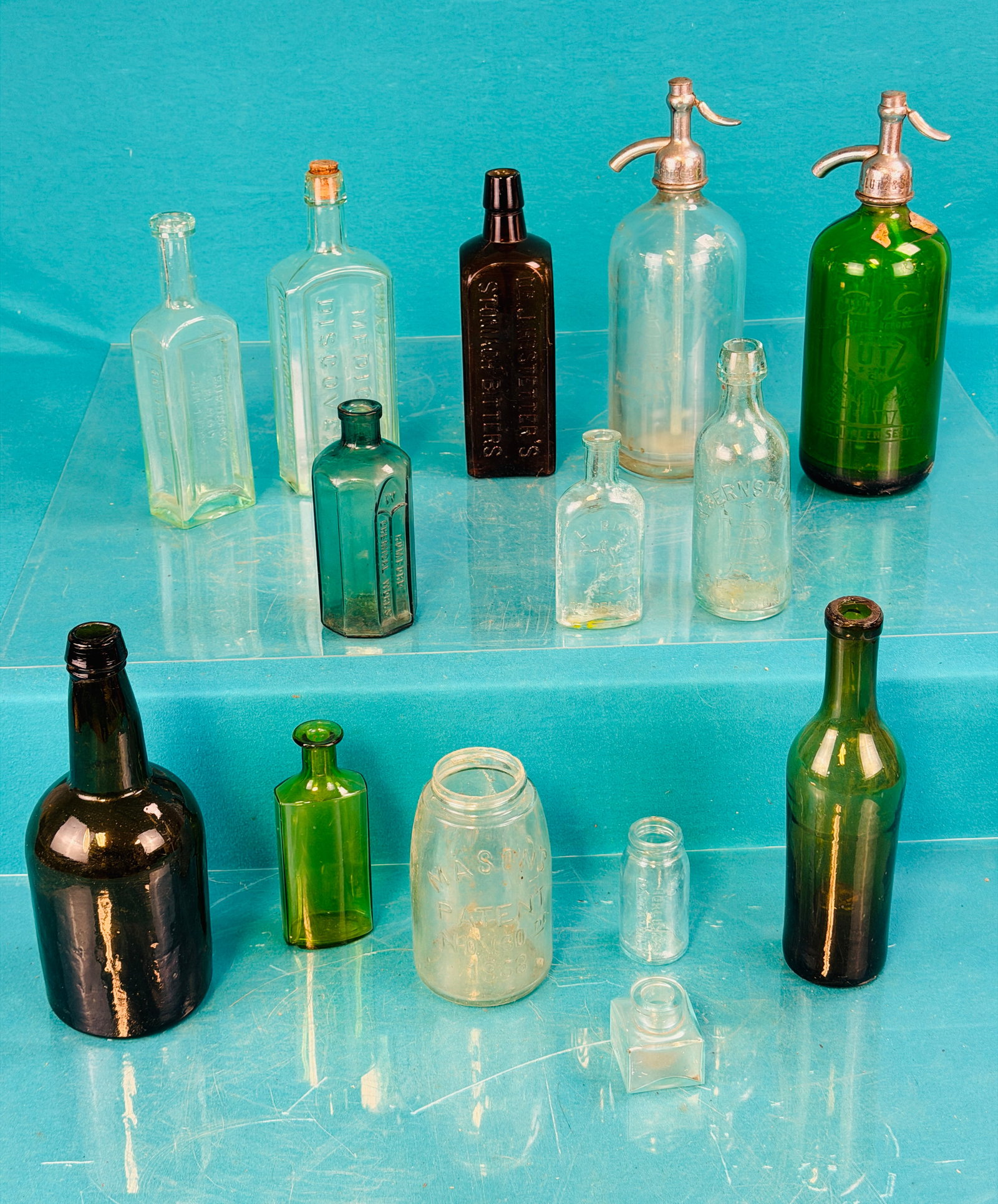 Lot Misc. Antique Bottles (1 of 12)