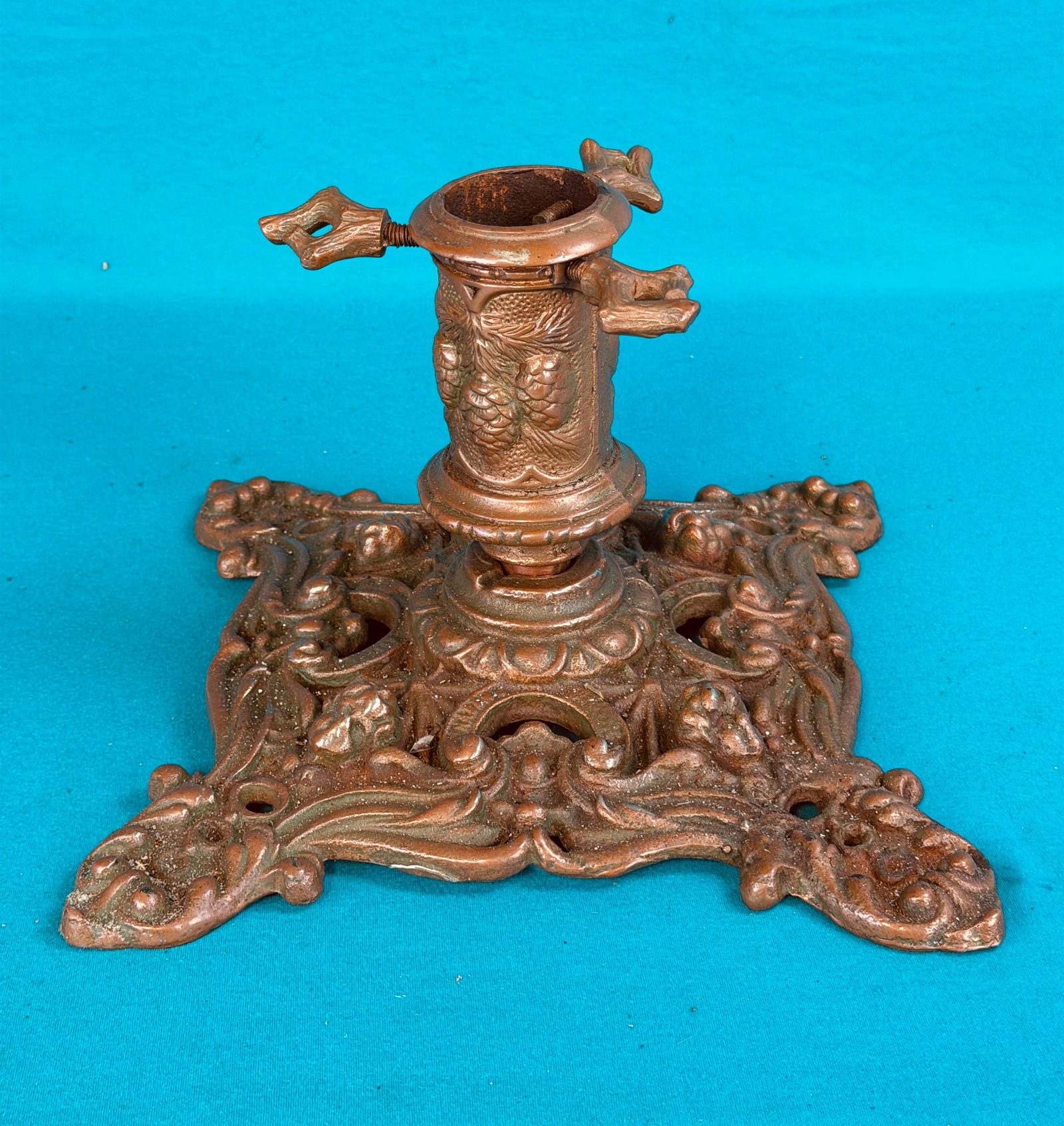 Outstanding Ornate Feather Tree Stand (1 of 4)