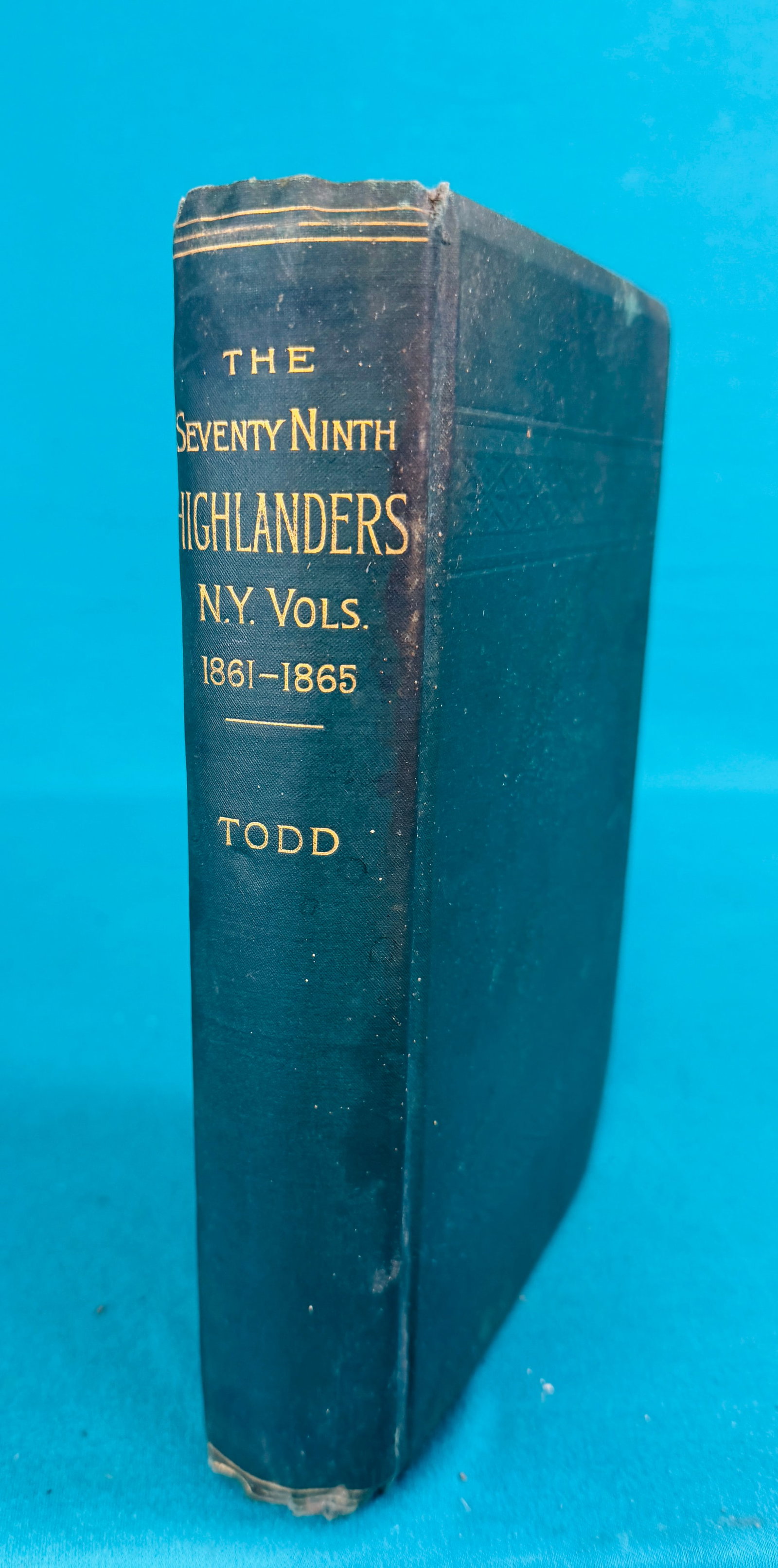 Civil War Book; The Seventy-Ninth Highlanders (1 of 6)