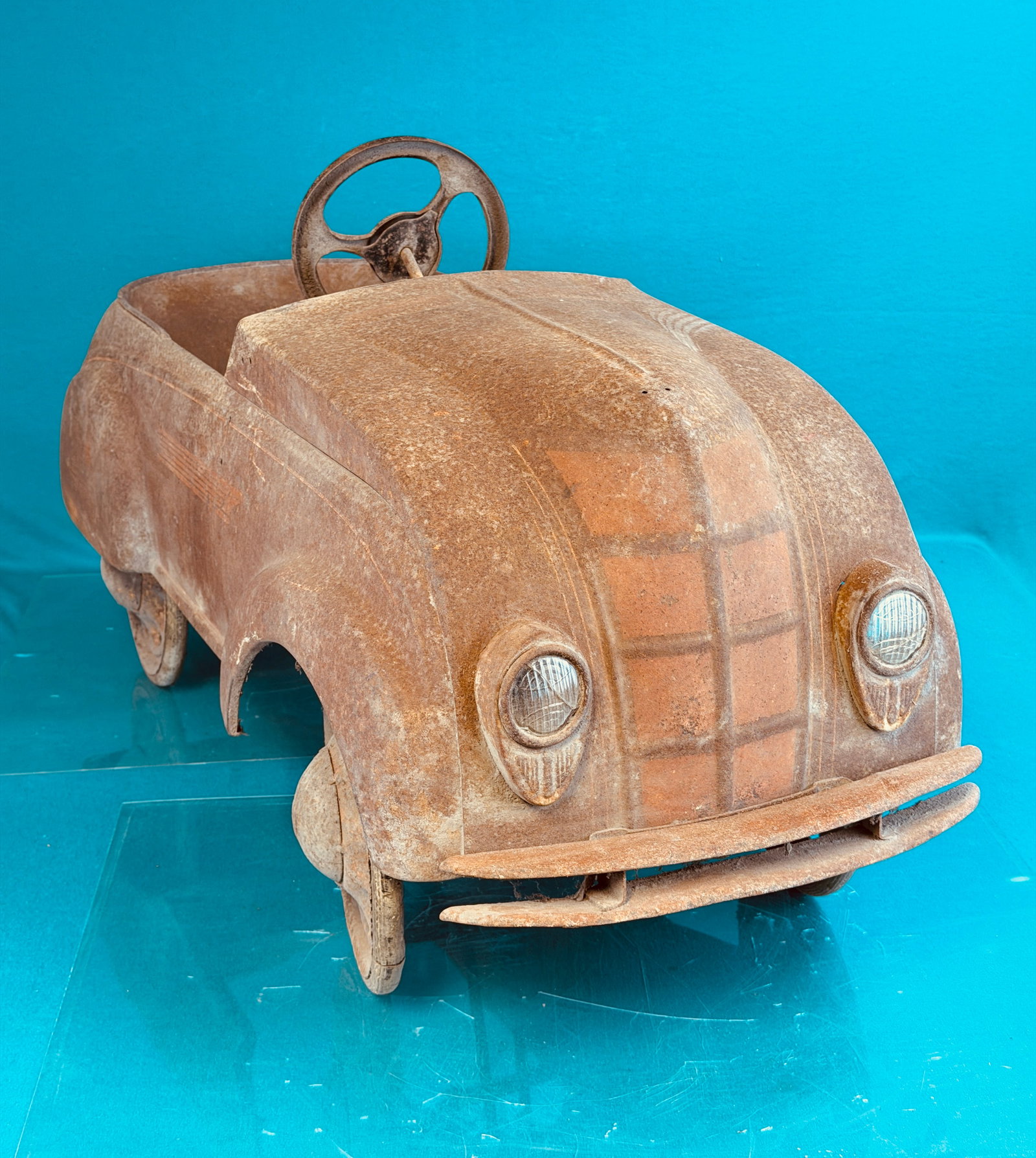 Original Steelcraft Chrysler Airflow Pedal Car (1 of 11)