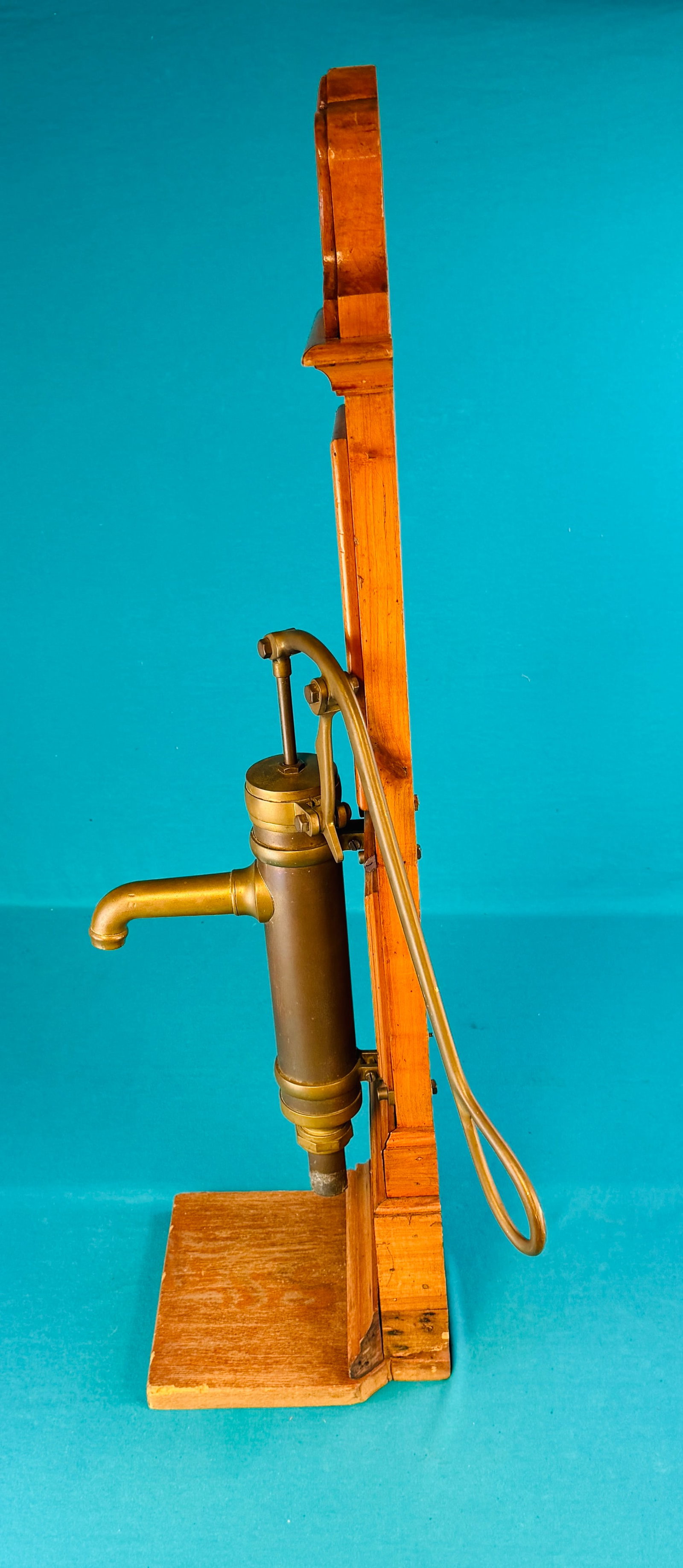 Antique Solid Brass Water Pump - 3