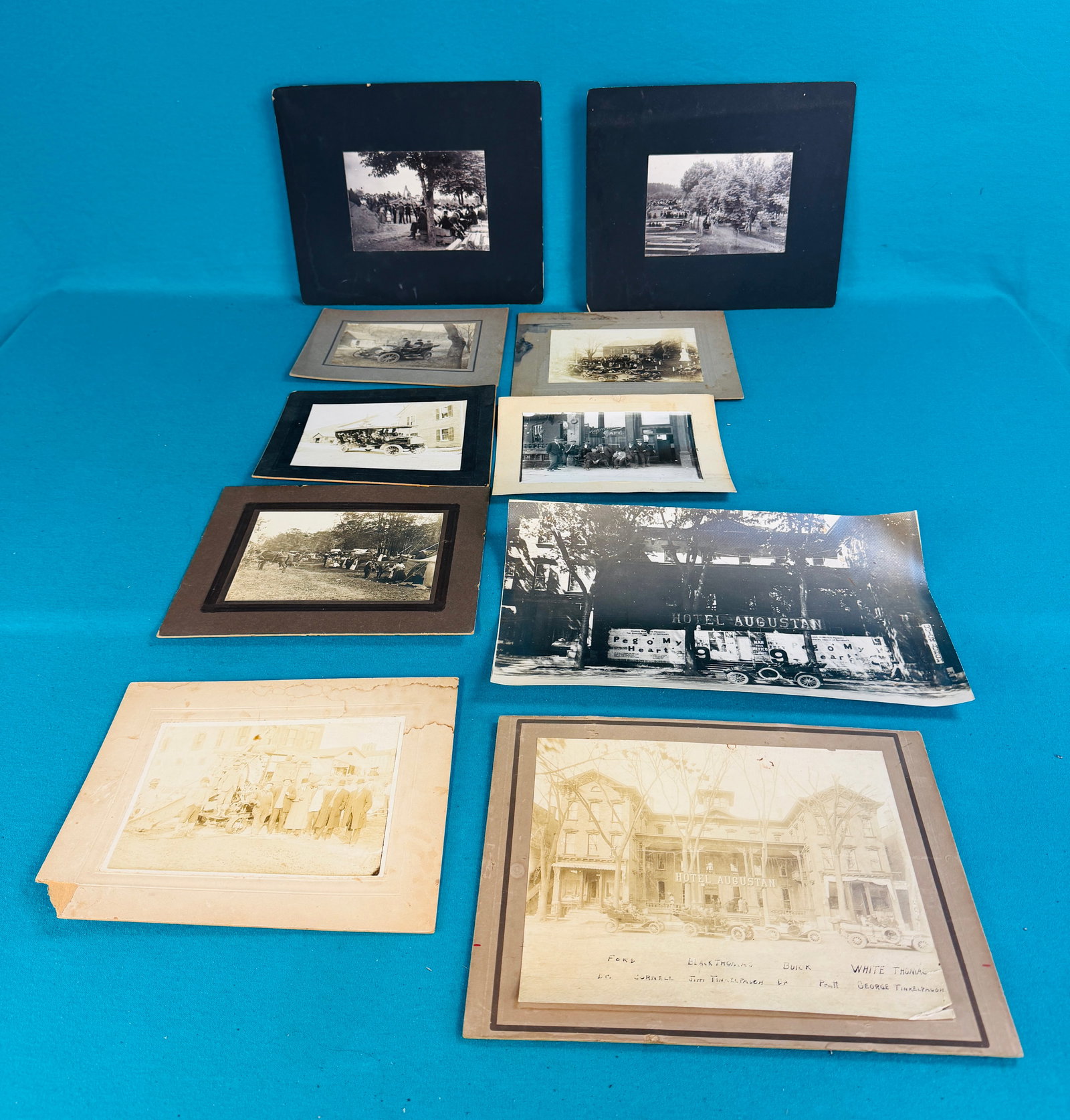 Lot Early Photographs Of Automobiles (1 of 7)