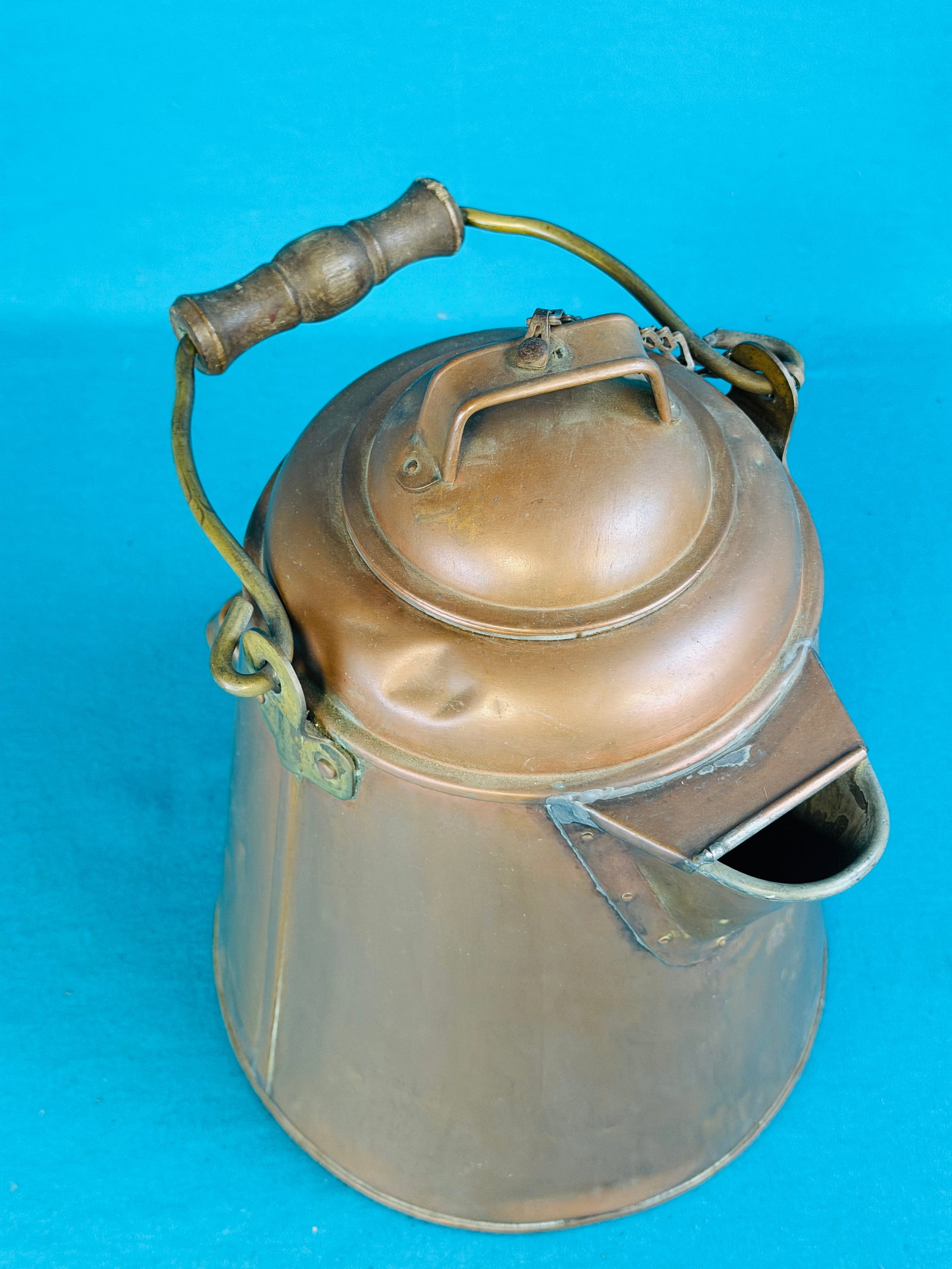 Antique Copper Coffee Boiler - 2