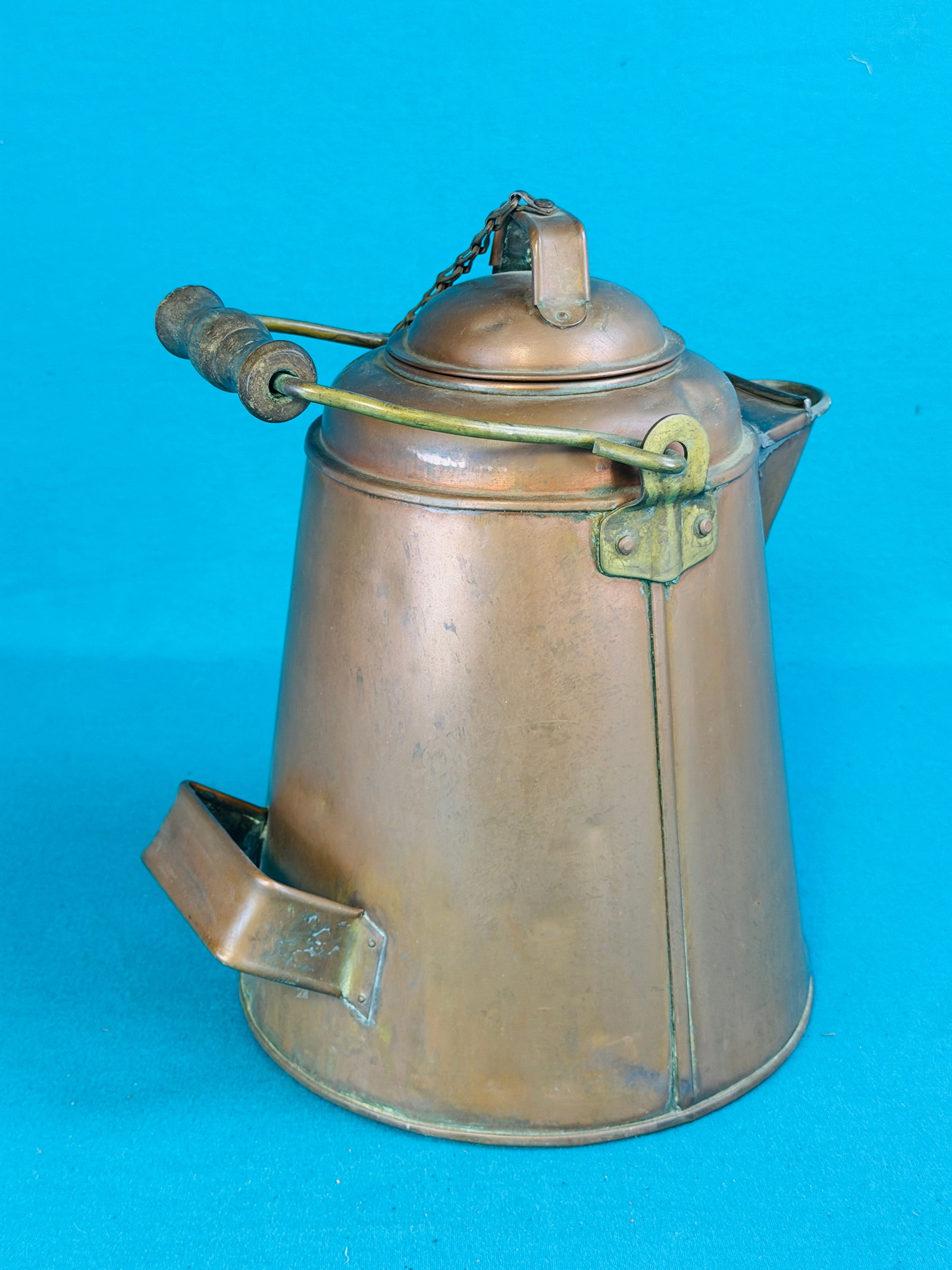Antique Copper Coffee Boiler - 3