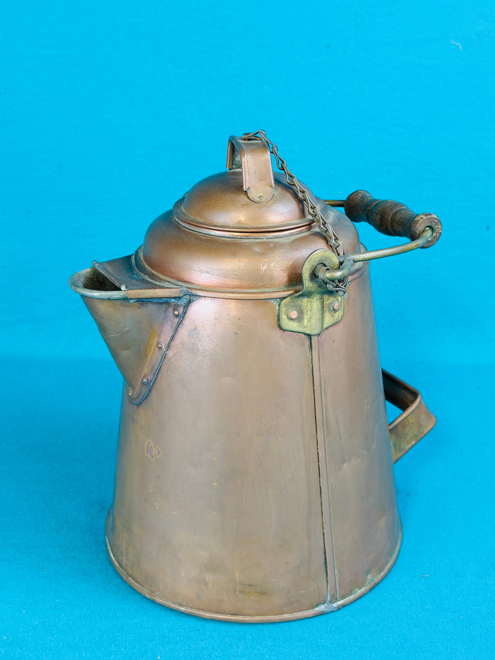 Antique Copper Coffee Boiler - 5