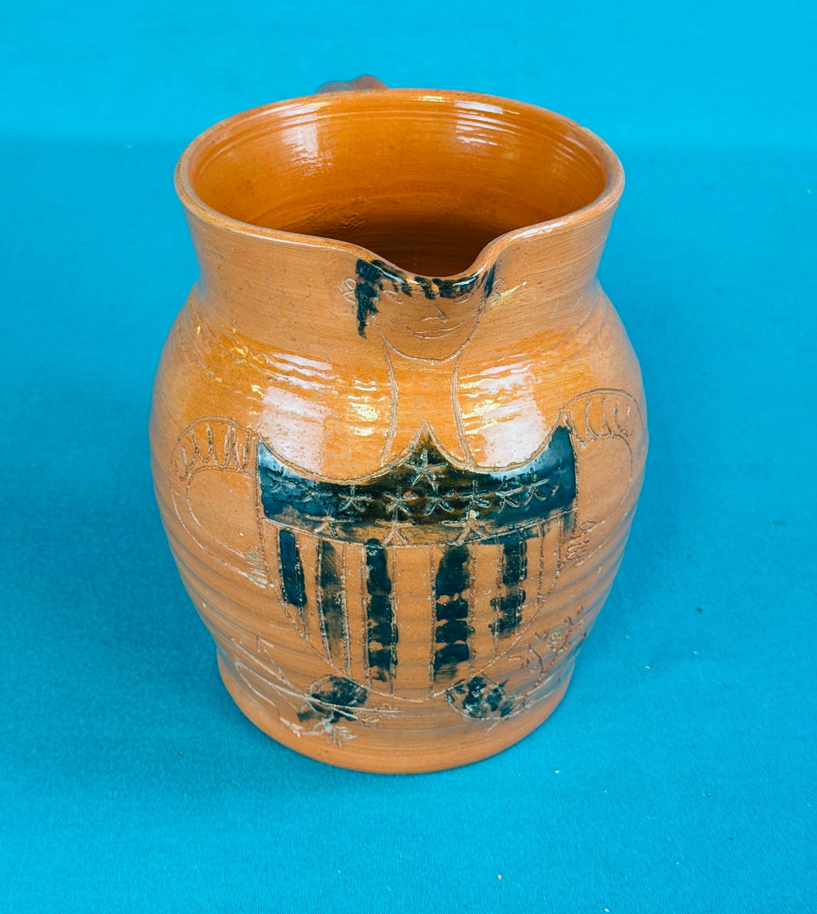 1976 Cucklestown Pottery Patriotic Pitcher (1 of 6)