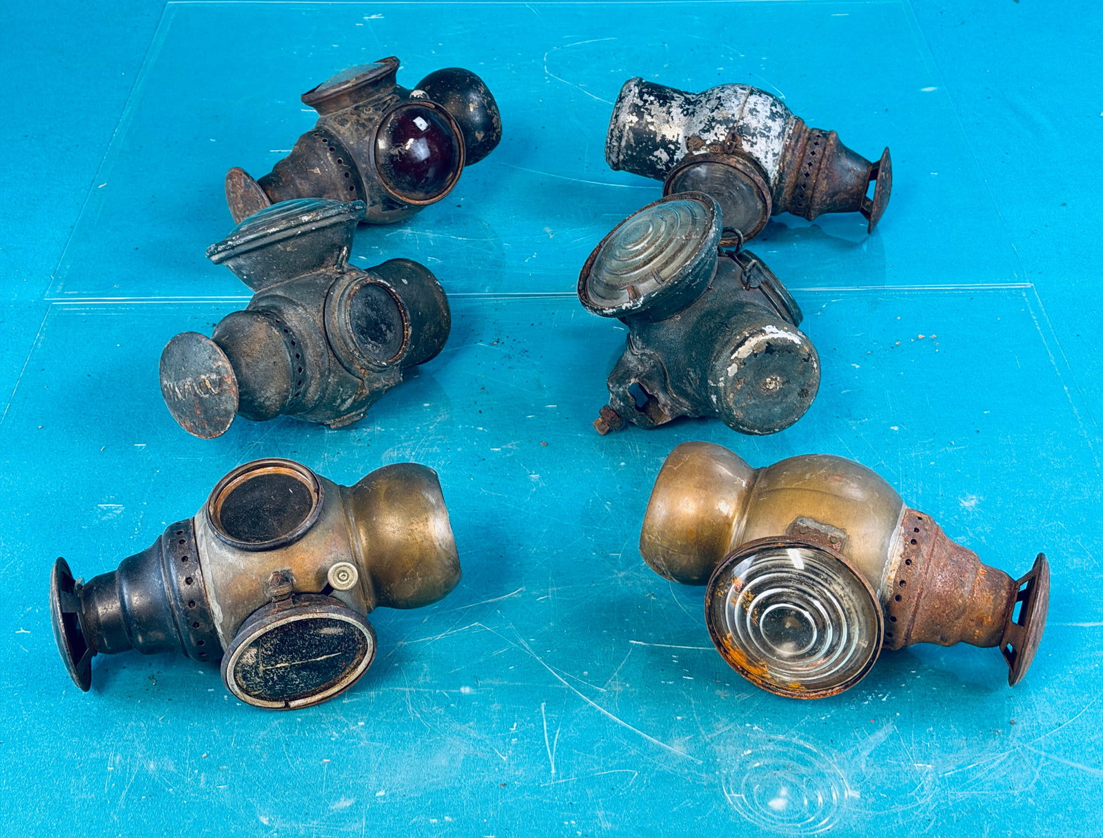 Lot 6 Automotive Side Lamps Adlake / Yankee (1 of 9)