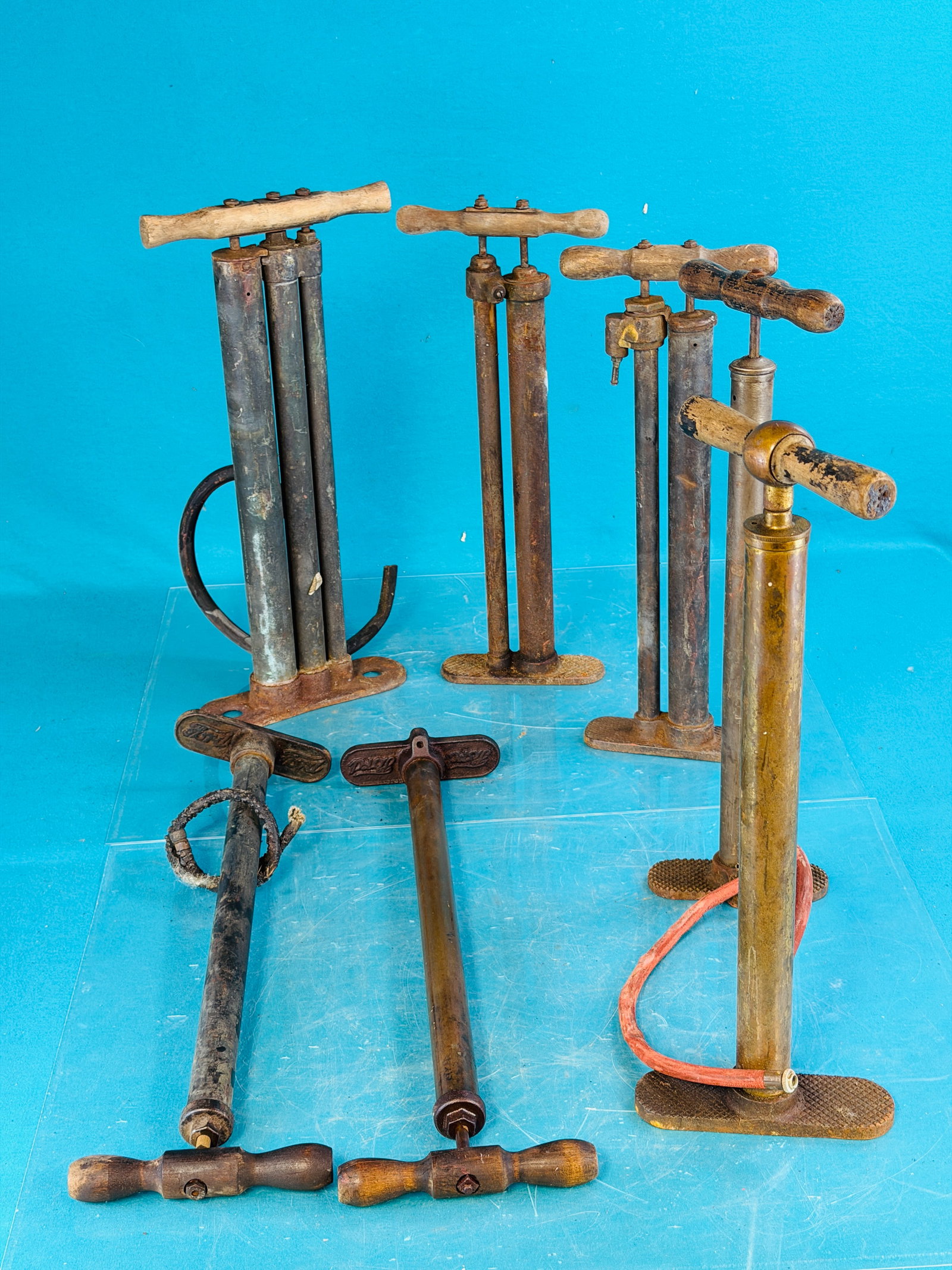 Lot 7 Model T Era Automobile Tire Pumps (1 of 11)