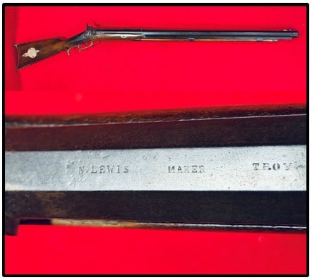 N. Lewis Troy NY Percussion Rifle (1 of 10)