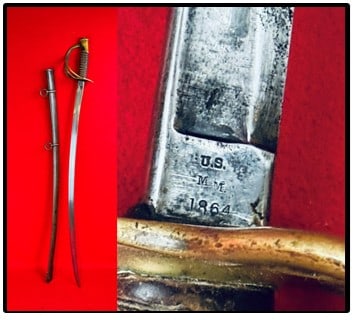 Ames Model 1860 Light Cavalry Sabre (1 of 8)