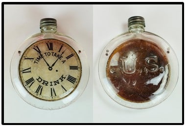 Time To Take A Drink US Canteen Reverse Label Flask (1 of 4)