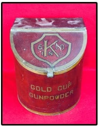 Gold Cup Gunpowder Tea Country Store Bin (1 of 7)