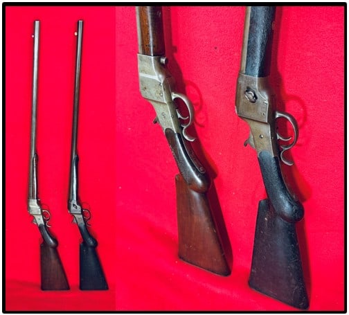 Lot 2 Hopkins & Allen Patd 1886 12 Gauge Shotguns (1 of 9)