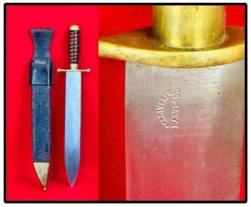 1862 Collins Hospital Corps Machete w Scabbard (1 of 6)