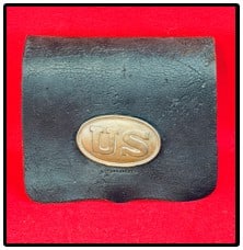 Civil War Union Model 1861 Cartridge Box (1 of 5)