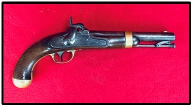 U.S. H. Aston & Co Percussion Pistol Dated 1852 (1 of 8)