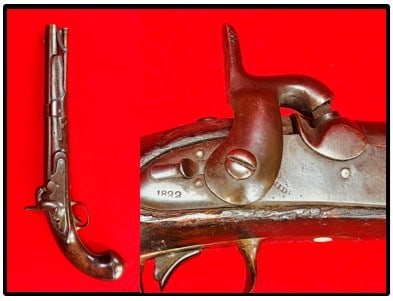 U.S. North Model 1819 Military Percussion Pistol (1 of 6)
