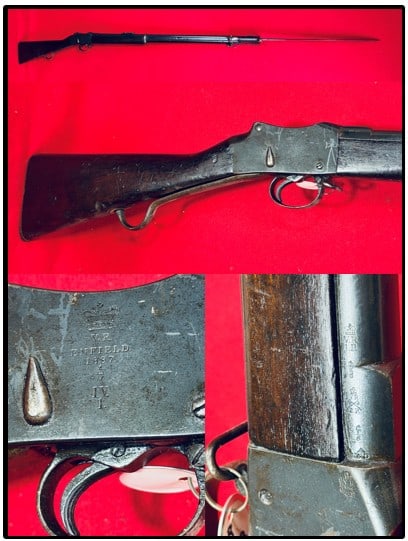 Martini Henry P-1885 MK-IV Long Lever Rifle w Bayonet (1 of 19)