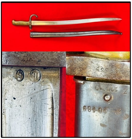 Model 1866 Chassepot Yataghan Sword Bayonet (1 of 9)