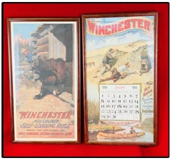 Lot 2 Replica Winchester Calendars (1 of 5)