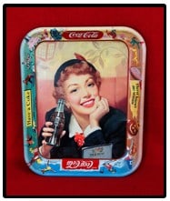 1950's Coca Cola Serving Tray (1 of 3)